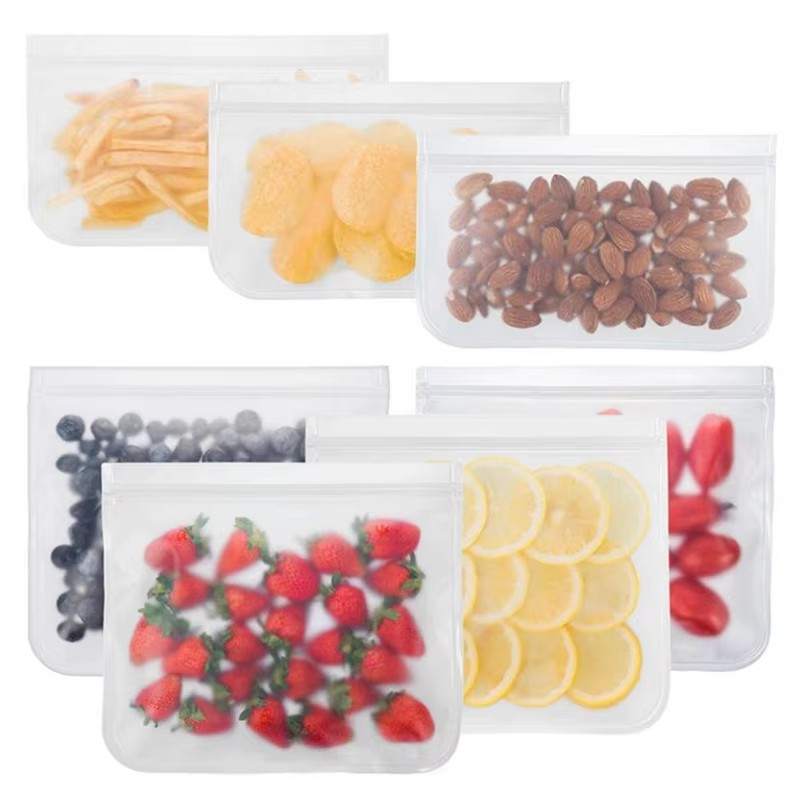 Food Storage Zipper - 1/2/3/4 шт. силиконовые контейнеры для хранения