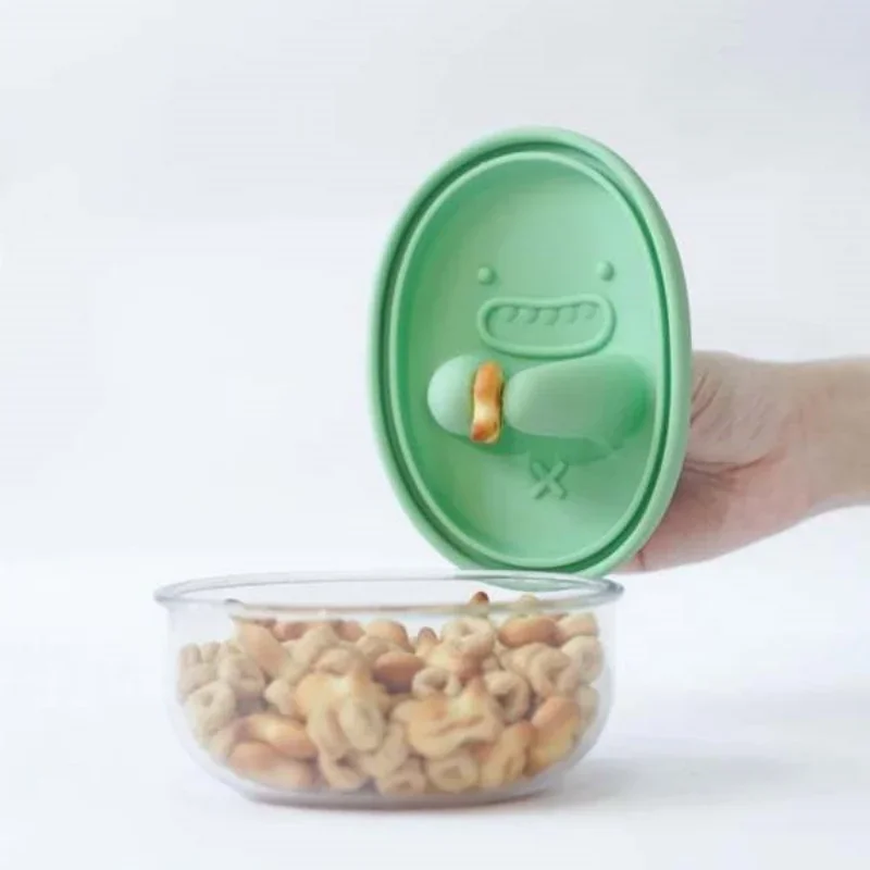 Food Storage Time - Контейнер для закусок без крошек, герметичный,