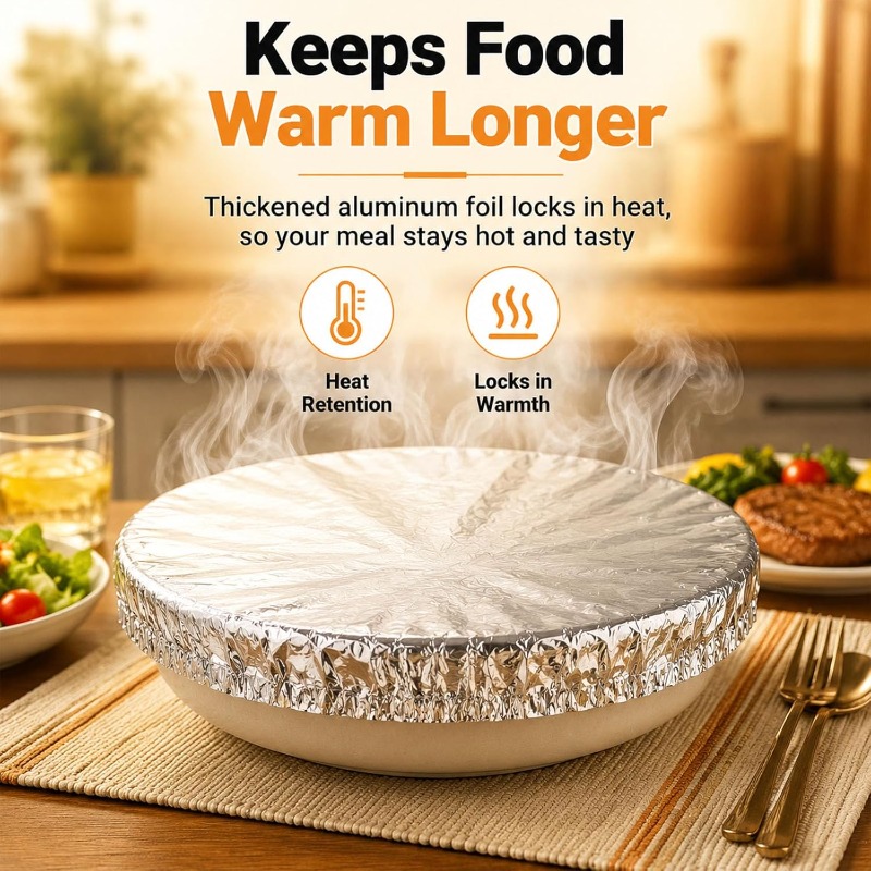 Food Storage With Colander - Алюминиевые фольгированные изоляционные крышки, одноразовые пищевые