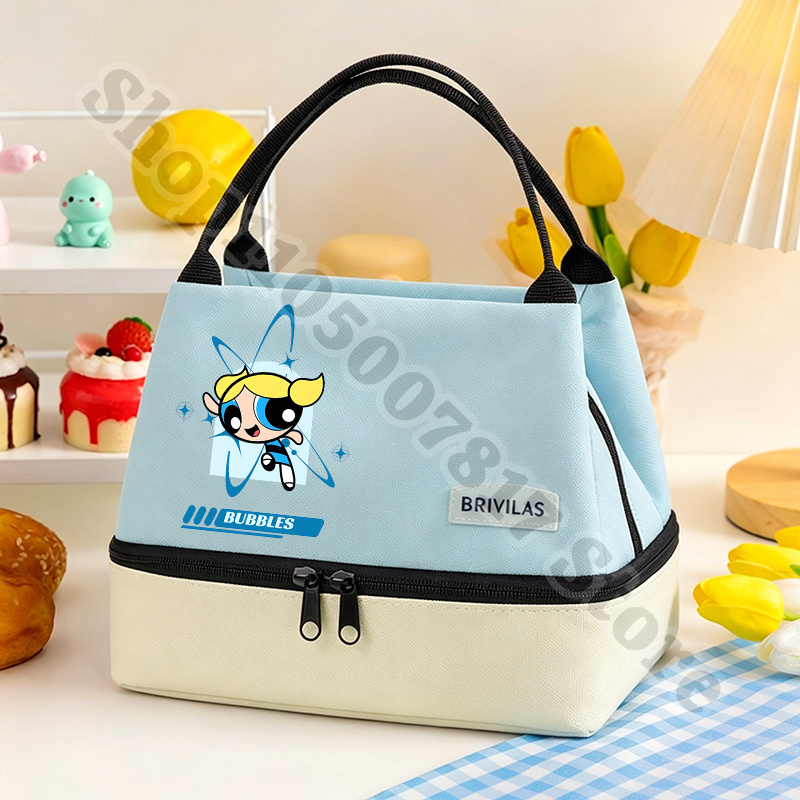 Food Storage Zipper - Милая сумка-тоут для ланча с героями