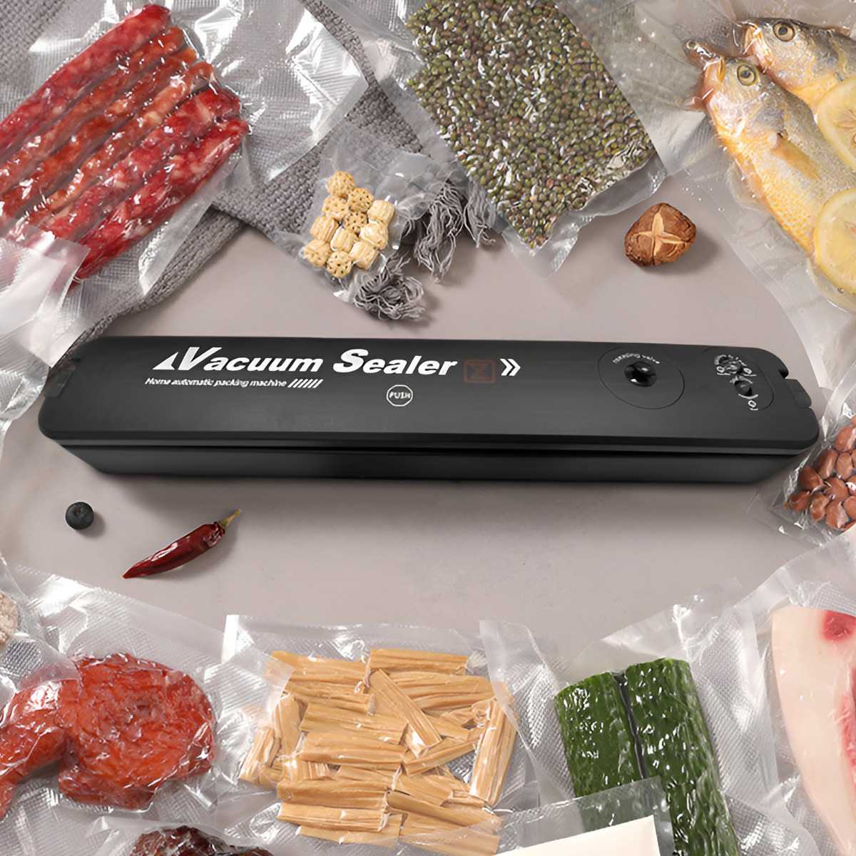Vacuum Sealer Bag - Вакуумный упаковщик для продуктов питания 220В