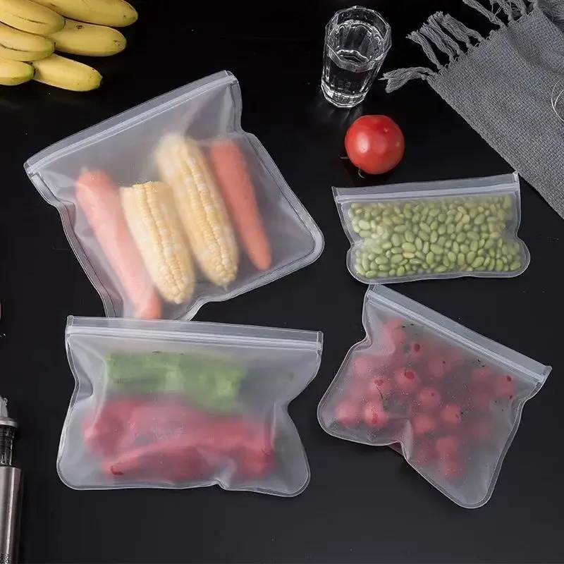 1/2/3/4 шт. силиконовые контей – обзор и цена Food Storage Zipper