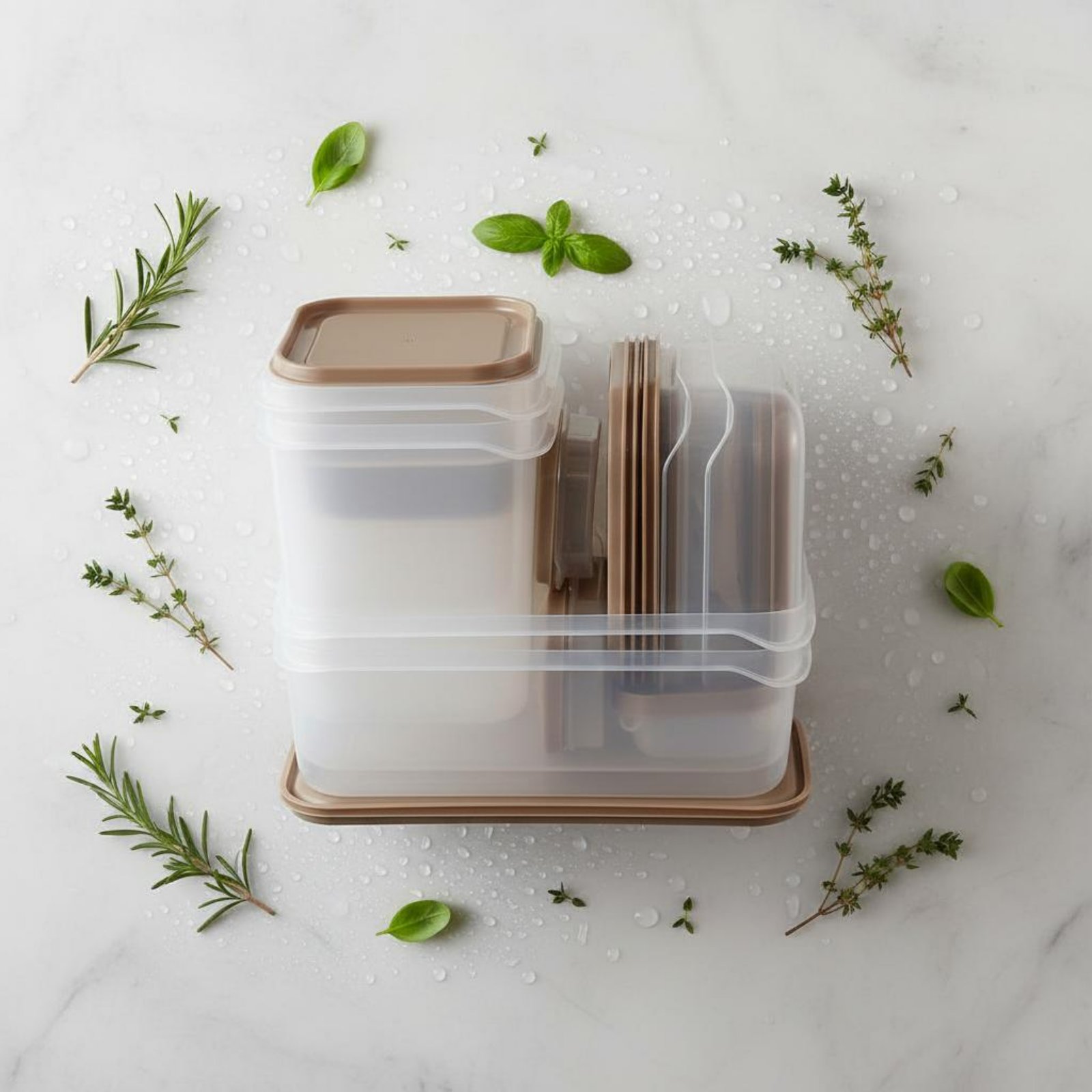 Набор из 17 герметичных пласти – обзор и цена Food Storage Plastic Container