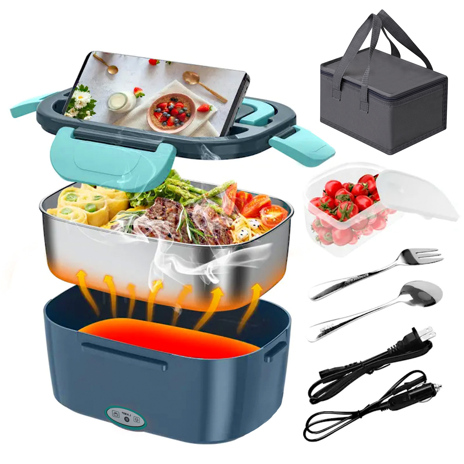 Электрический ланч-бокс с подо – обзор и цена Food Storage Bag Organizer