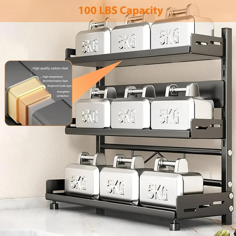 Трехуровневая подставка для сп – обзор и цена Food Storage Shelving