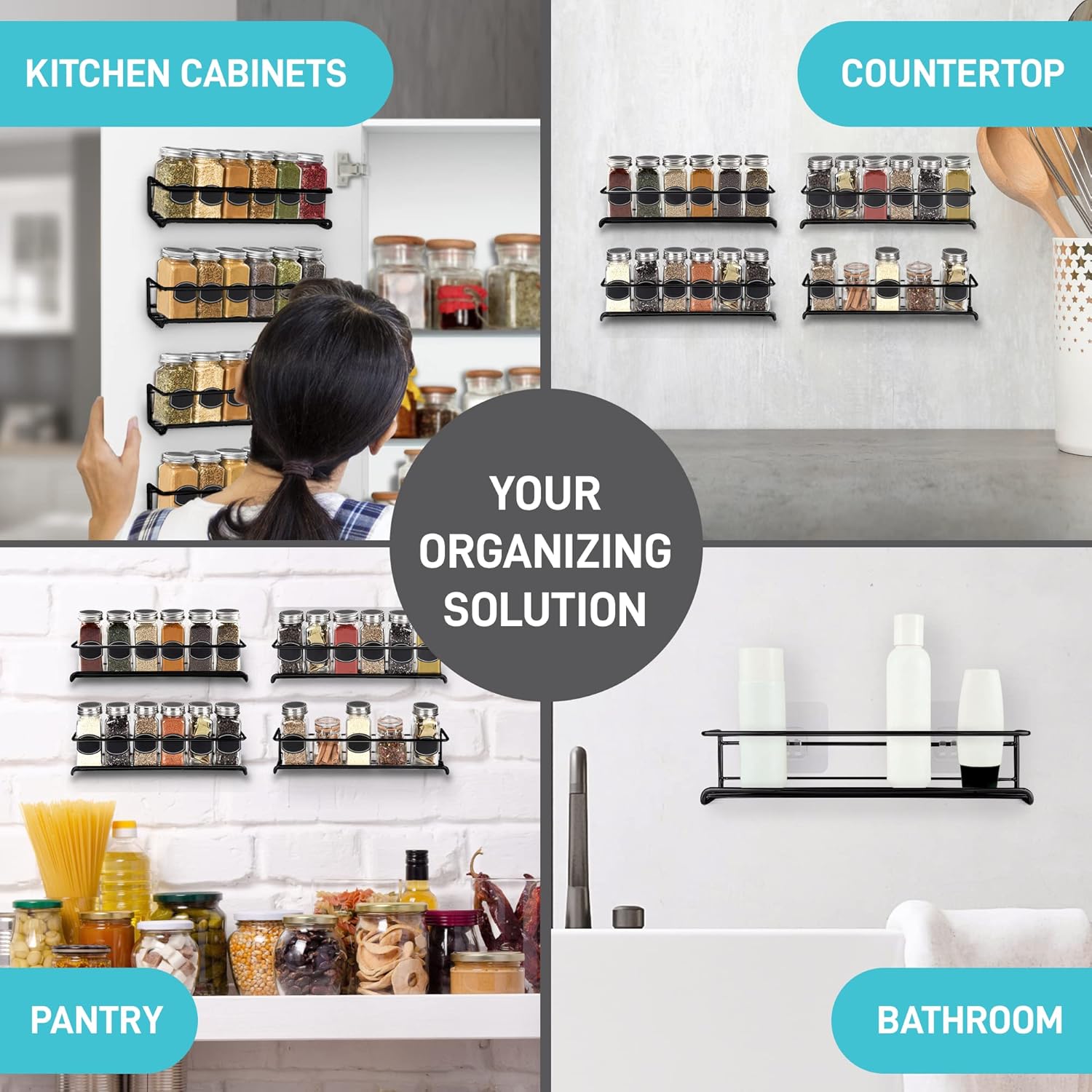 2 шт. металлических настенных  – обзор и цена Food Storage Shelving