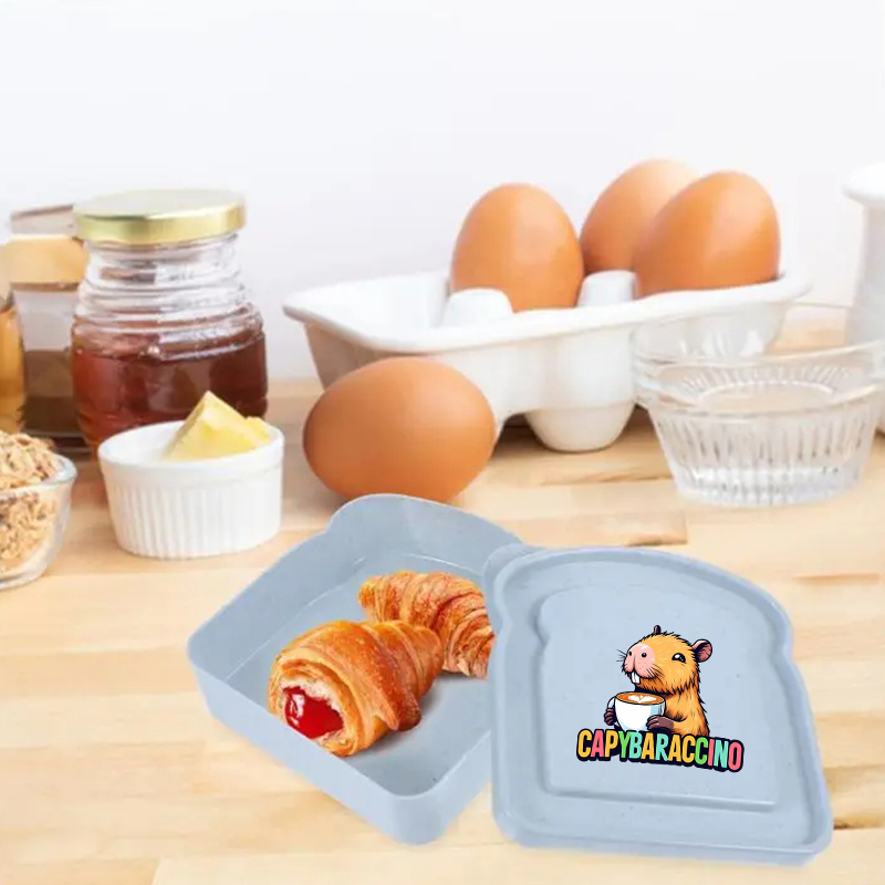 Капибара, сэндвич, футляр для  – обзор и цена Food Storage Plastic Container