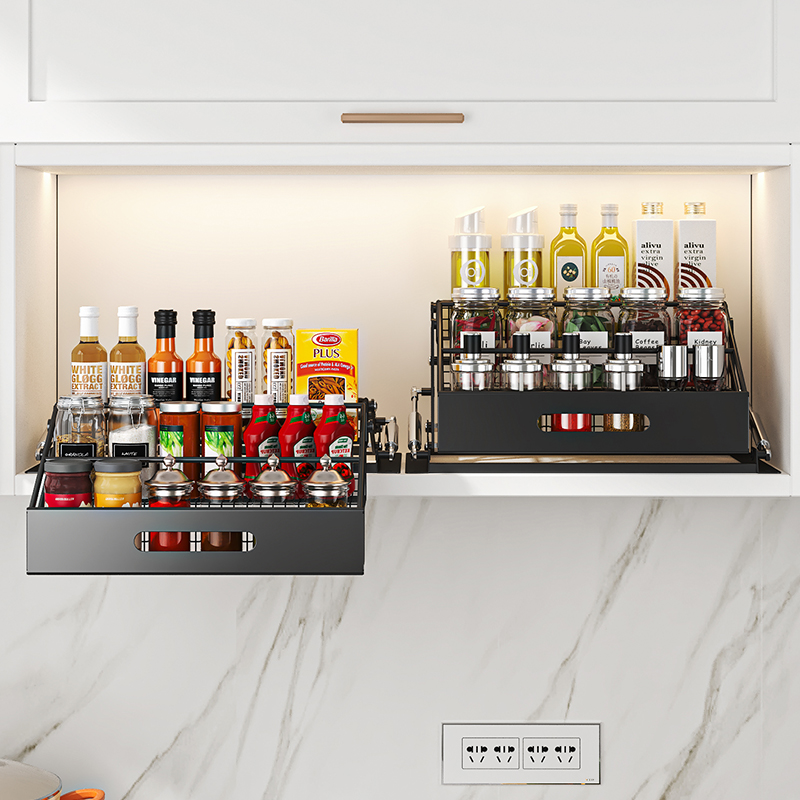 1 шт. 3-ярусная выдвижная полк – обзор и цена Food Storage Shelving