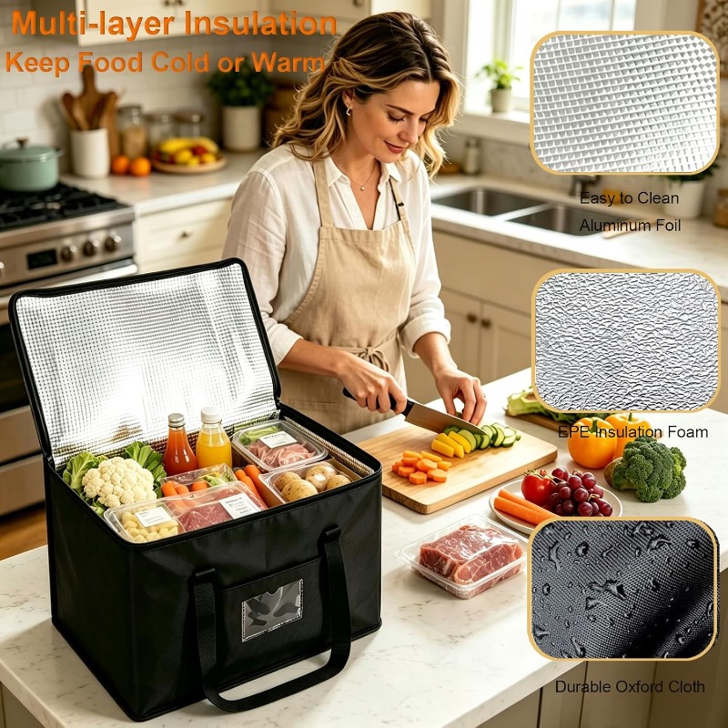 1 шт. Большая изолированная су – обзор и цена Food Storage Zipper