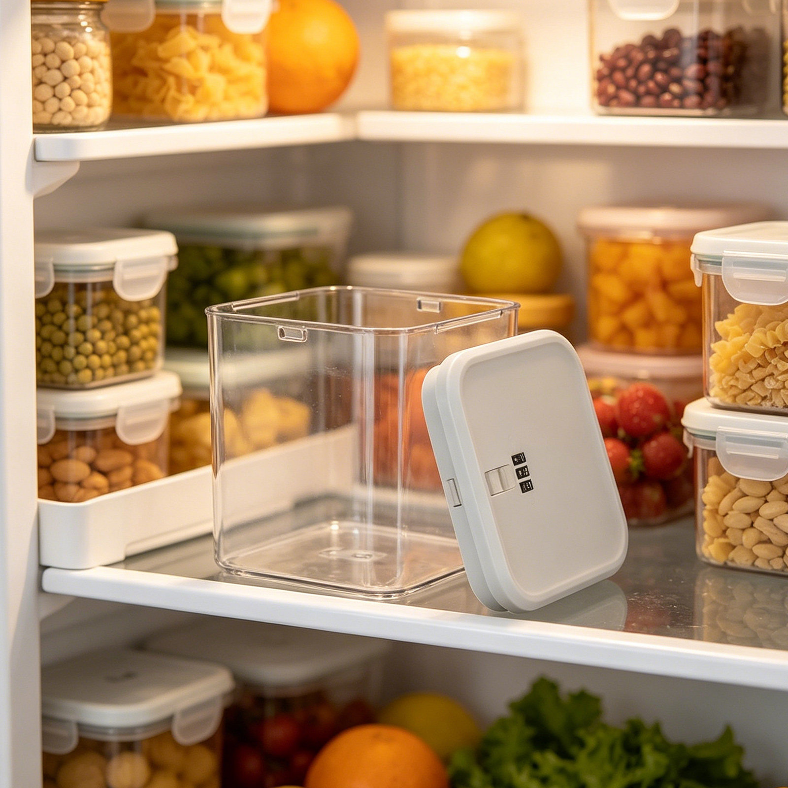 Прозрачный контейнер для хране – обзор и цена Food Storage Lock Box