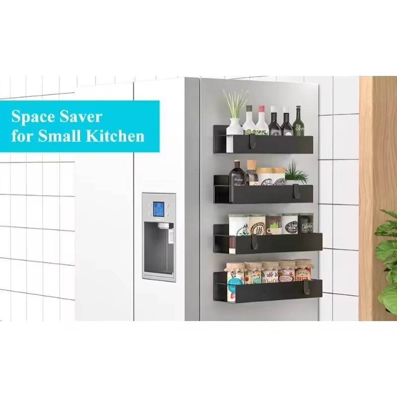 Магнитная черная железная полк – обзор и цена Food Storage Shelving