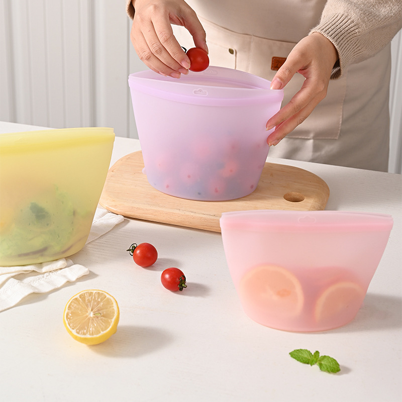 Самозакрывающийся силиконовый  – обзор и цена Food Storage Reusable Bags