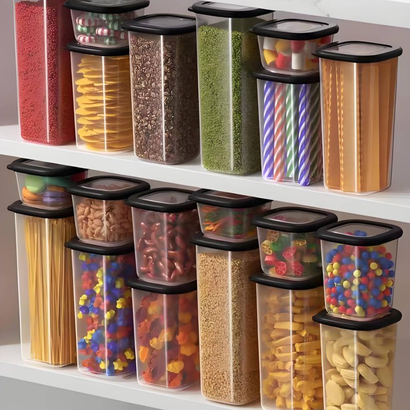Набор из 6 герметичных контейн – обзор и цена Food Storage Plastic Container