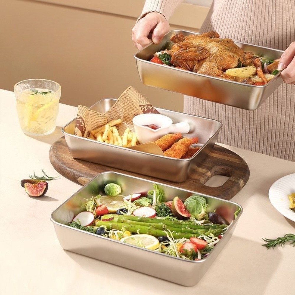 Поднос для сервировки из пищев – обзор и цена Food Storage With Colander