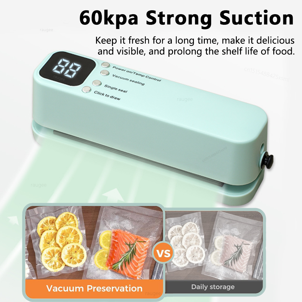 Портативный мини-вакуумный упа – обзор и цена Vacuum Sealer Bag