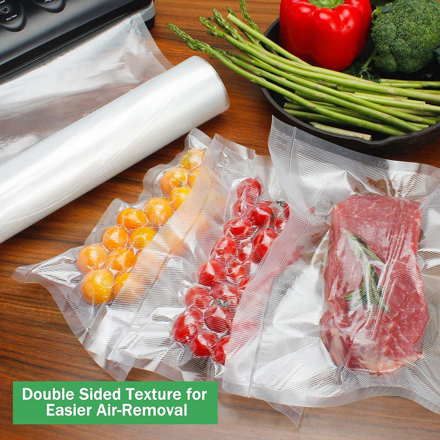 Вакуумные пакеты для пищевых п – обзор и цена Vacuum Sealer Bag