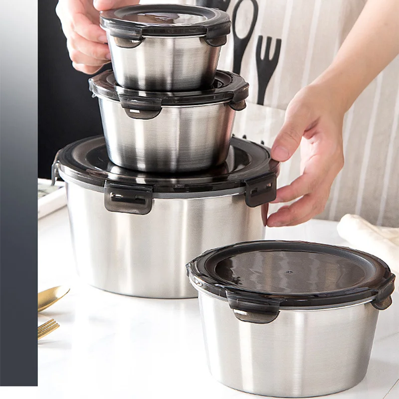 Ланч-бокс Bento из нержавеющей – обзор и цена Food Storage With Colander