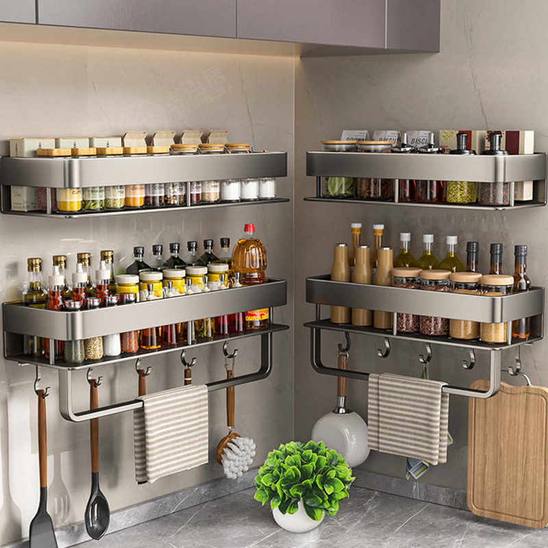 Алюминиевая кухонная полка-орг – обзор и цена Food Storage Shelving