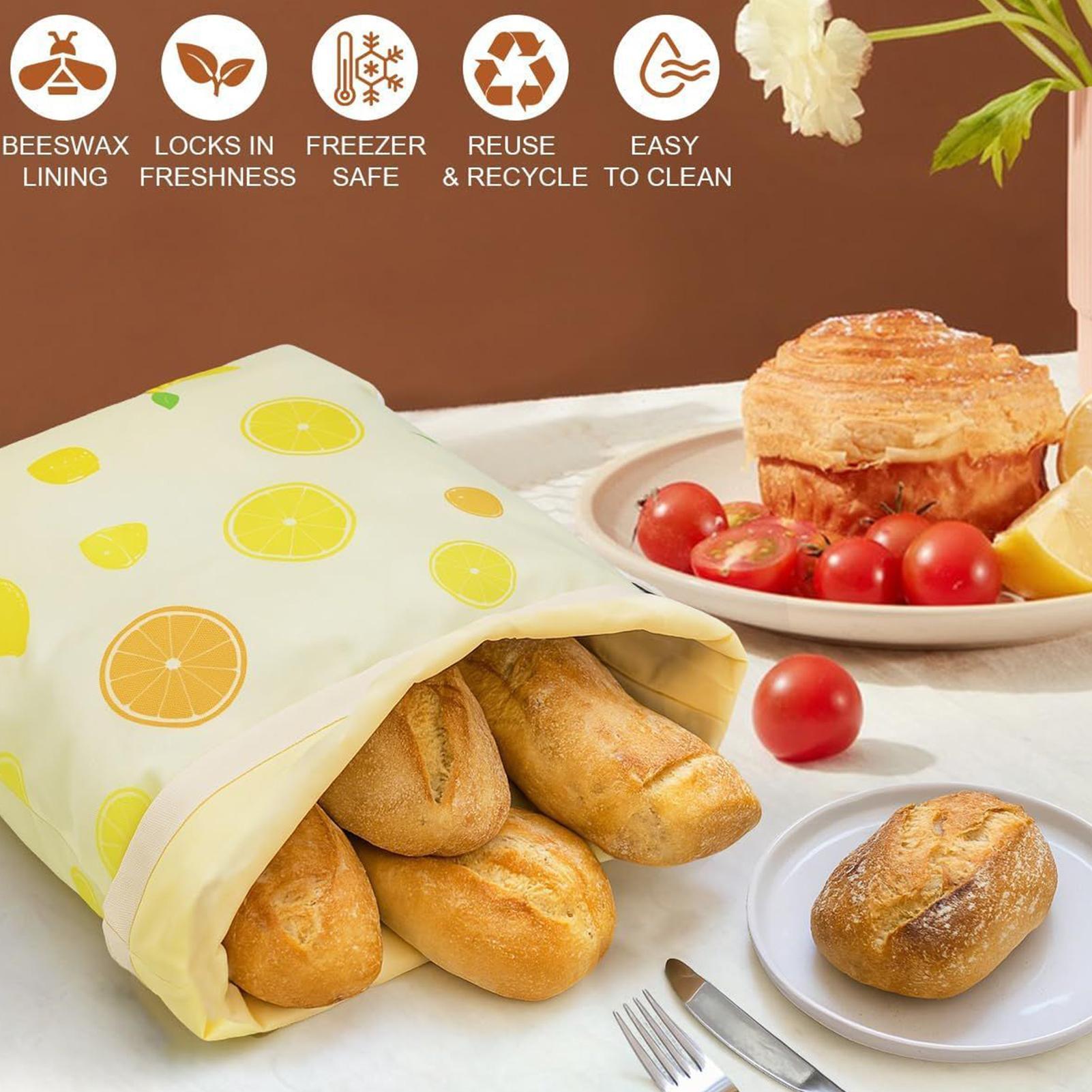 Пакеты для хлеба, многоразовые – обзор и цена Food Storage Reusable Bags