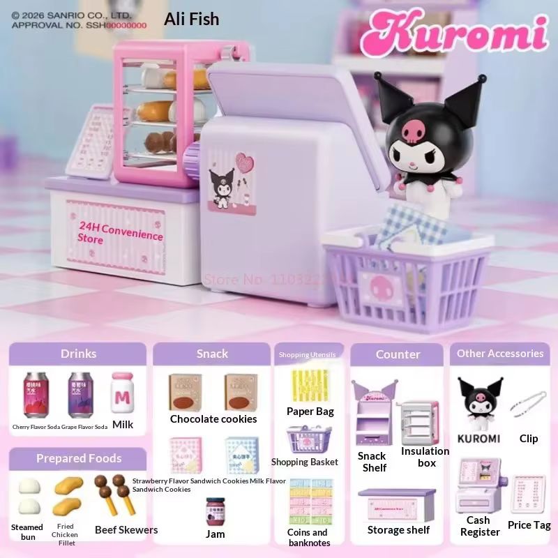 Набор игрушек Sanrio All Kitch – обзор и цена Food Storage Bag Organizer