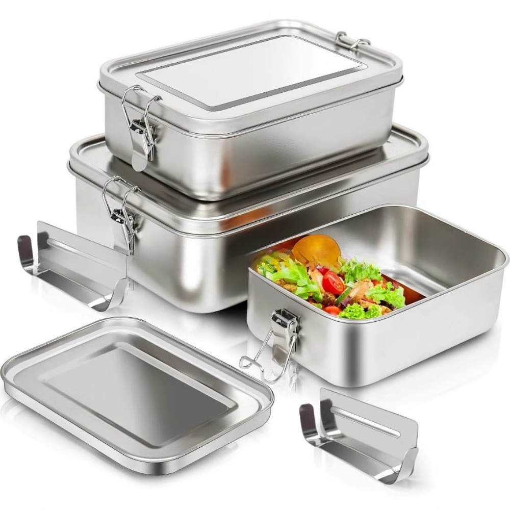 Коробка для бенто из нержавеющ – обзор и цена Food Storage Lock Box